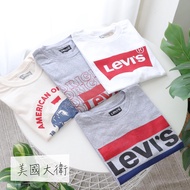 < American David > Levis T-Shirt Short T Sleeve Top Clothes tshirt Men Women Tops levi's [LE1]