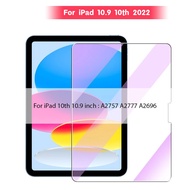2 Pack Tablet Screen Protector For IPad 10th Gen 10.9 Inch 2022 A2696 A2757 A2777 Tablet Clear Prote