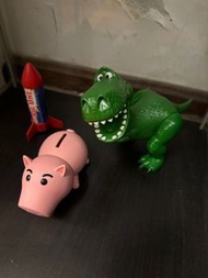 HEROCROSS TOYSTORY 玩具總動員 抱抱龍+火腿豬