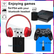 ⚡️ ทำให้ Play 4 / 4 Pro / XBox ⚡️ ใช้หูฟังบลูทูธ/พูดใส่ไมค์หูฟังได้ ⚡️ อะแดปเตอร์ไร้สาย พร้อมเเจ๊ค 3.5 มม. PS4 Bluetooth Adapter./ Dongle ระยะส่ง 10 ม. EDR Bluetooth PS4