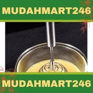 W2A1 spring coil egg beater, household round whisk, stainless steel handle spherical manual whisk 弹簧