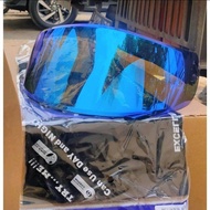 Kaca Helm KYT VENDETTA IRIDIUM BLUE / Visor KYT Vendetta 2 / Flat Visor Falcon