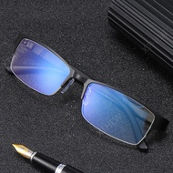 Anti Radiation Glasses for Men Classical Half Frame Eyeglasses for Men/Women Anti Blue Light Eyeglas