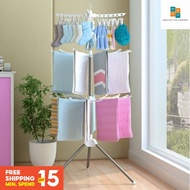 3 Tier Foldable Clothes Drying Rack  / Ampaian Penyidai Baju / Rak Pengeringan Pakaian Lipat 3 Tingkat