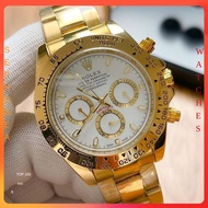 100%  Rolex Daytona automatic watches for men's 42mm diameter night glow stainless Steel watches wit