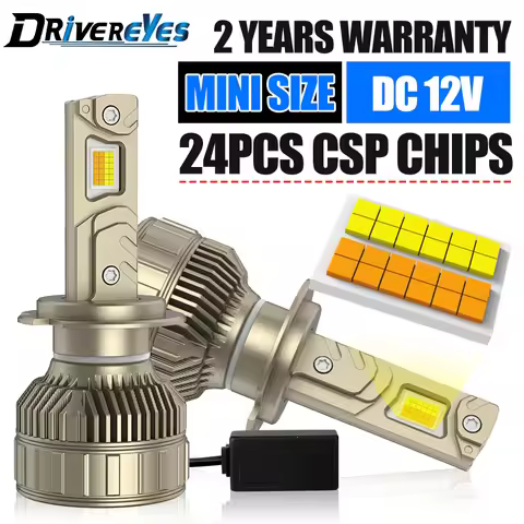 Drivereyes H7 H4 LED Headlight AI Bluetooth APP Control Color LED H8 H9 H11 9005 HB3 9006 HB4 H1 Aut