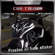 For Honda cbr650r CB 650R cb 650 r CBR650R CB650R Motorcycle Frosted Fuel Tank Gas Cover Sticker Kne