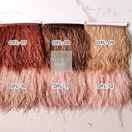 Ostrich Feather Height 10cm - 15cm Ostrich Feather 10-15cm Lace Ostrich Length A