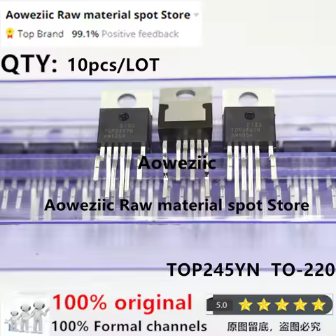Aoweziic 2022+ 100% New Imported Original TOP242YN TOP243YN TOP244YN TOP245YN TOP246YN TOP247YN TOP2
