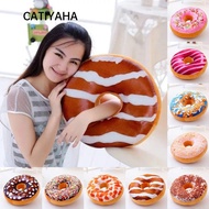 CATIYAHA Donuts Pillow,  Donuts Home Cushion Simulation Donut Cushion, Decorative Super Soft Chocola