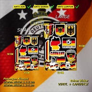 HP German National Team DFB Aesthetic Sticker Waterproof Kisscut Vinyl Sticker/ for Case Laptop, Mot