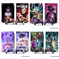 Naruto Dragon Ball PS5 Disk Edition Skin Sticker Decal Cover for PlayStation 5 Console 2 Controller Sticker Game Accessories