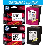 HP 680 INK CARTRIDGE BLACK AND COLOUR ORIGINAL HP INK ADVANTAGE