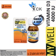 MY WELL vitamin d3 4000 IU - vitamin d3 supplement