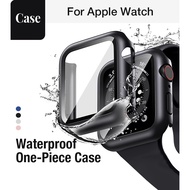 Waterproof Anti-dust Anti-Collision Anti-Collision Integrated Tempered Film Case for Apple Watch S11