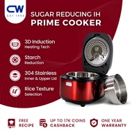 Cadware Pioneer 5L Low Sugar Rice Cooker 6.0 | Desugar | Stir-fry | Steam | Stew | Stainless Steel |