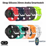 Strap Silicone 20Mm Aukey Smartwatch Sw 1P 1S 1 Silikon Tali Rubber