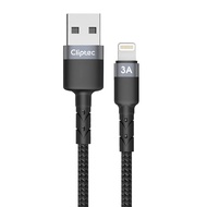 CLiPtec MCC204 – Fast Charging Cables 50 cm | USB‑A to Lightning 3A USB‑A to USB‑C 5A USB‑C to USB‑C