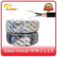 Electrical Cable 2x1.5 / 2 x 2.5 Rod 1 roll contains 50 meters 25 meters 50m 25m