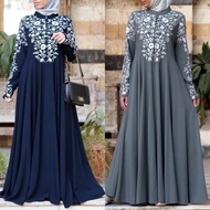 jubah muslimah 2023 dress women casual fashion baju raya murah plus size 5xl