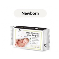 Applecrumby Newborn Tape Diaper NB&lt;4kg 4pcs/pack 100% Chlorine Free Diapers Premium Overnight