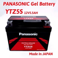 YTZ5S YTZ5 BATTERY PANASONIC JAPAN (12V5.5AH)