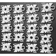 20-Pack Window Regulator Sliding Pivot Clips Window Regulator Slider Clips for BMW E32 E34 E36 Z3 Z4