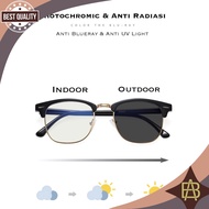 Korean PHOTOCROMIC GLASSES/2IN1 PHOTOCROMIC ANTI-RADIATION GLASSES
