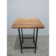 / bar table, square cafe table, 60 cm high (UK board 60x60)