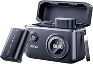 llano Dual Battery Charger + 2 LP-E6NH Rechargeable Batteries with USB-C Input for Canon EOS R7 R5 R