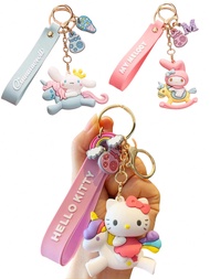 1 Móc khóa Hello Kittys Anime dễ thương Cinnamoroll Ba lô Mặt dây chuyền Móc khóa Điện thoại Phụ kiệ