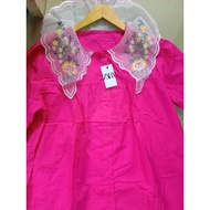 Premium imported bkk top, chest size 110, fuchsia color