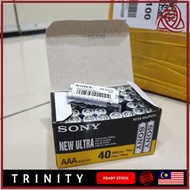 40 Biji x AAA New Ultra Bateri Battery 1.5v Size AAA Cell