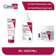 CeraVe Itch Relief Moisturizing Lotion 8 oz 237ml Itch Relief Moisturizing Cream 340g Eczema Relief 
