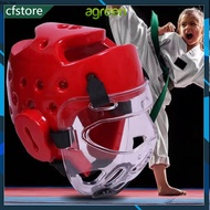 AG Professional Taekwondo Head Protector MMA Helmet Muay Thai Boxing Taekwondo Karate Head Guard A7F