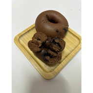 DOUBLE CHOCOLATE BAGEL JAPANESE SOFT BAGEL AND FRESHLY BAKED LOW SUGAR HEALTHY (HALAL) 100G 4/6PCS