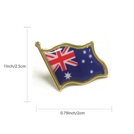 Flag brooch of Oceania countries, flag brooch of Australia and New Zealand