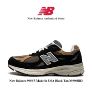 Sepatu NB New Balance 990V3 Made In USA Black Tan M990BB3