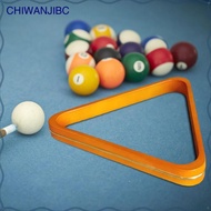 [chiwanjibc] Wooden Billiard Ball Rack Smooth Edges 8 Balls Pool Table Ball Holder Snooker Billiard 