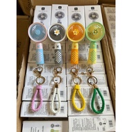 usb mini fan with strap ring
