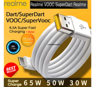 สายชาร์จแท้ Realme TYPE C​ CABLE ใหม่ Super VOOC 65W 6.5A  รองรับระบบชาร์จไว สินค้าของแท้ รองรับชาร์