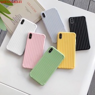 Fashion Candy Color Suitcase Phone Case OPPO RENO 2 A92S F5 F7 A71 R11S R11 Plus Shockproof Soft Silic