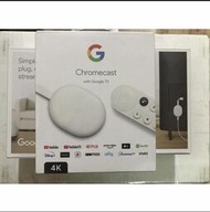 Chromecast with Google TV 4K  最新 第4代 白色