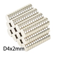 20/50/100pcs Powerful Round Magnet 4x2mm For RefrigeratorOfficeDIY