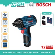 [ GH HARDWARE ] BOSCH GDR 120 LI Cordless Impact Driver ( GDR120LI / GDR120 LI / GDR 120LI)