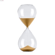 30 Minute and 5 Minute Hourglass Timer with Colored Sand for Home or Office Use