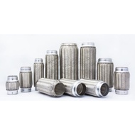 [jlexhaust]3 Layer interlock durable Flexible joint type car exhaust 6" 8" ekzos lorry 4x4 nanas 1"6