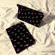 Ready To Ship Simple Style iPad Pro13 2024 Air8/7 Gen9/8 Case Pink bowknot Pen Slot Gen11 iPad Pro 1