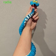 RADIANTZAP Articulated Poseable Snake, Snake Statue 3D Printed Blue Snake, Animation Character Snake