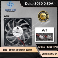 GS Original Delta 8010 DC 5V 0.30A Cooling Fan [NEW]
